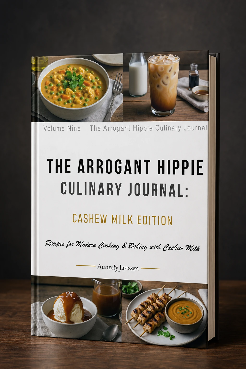 The Arrogant Hippie Culinary Journal Cashew Milk Edition by Aunesty Janssen