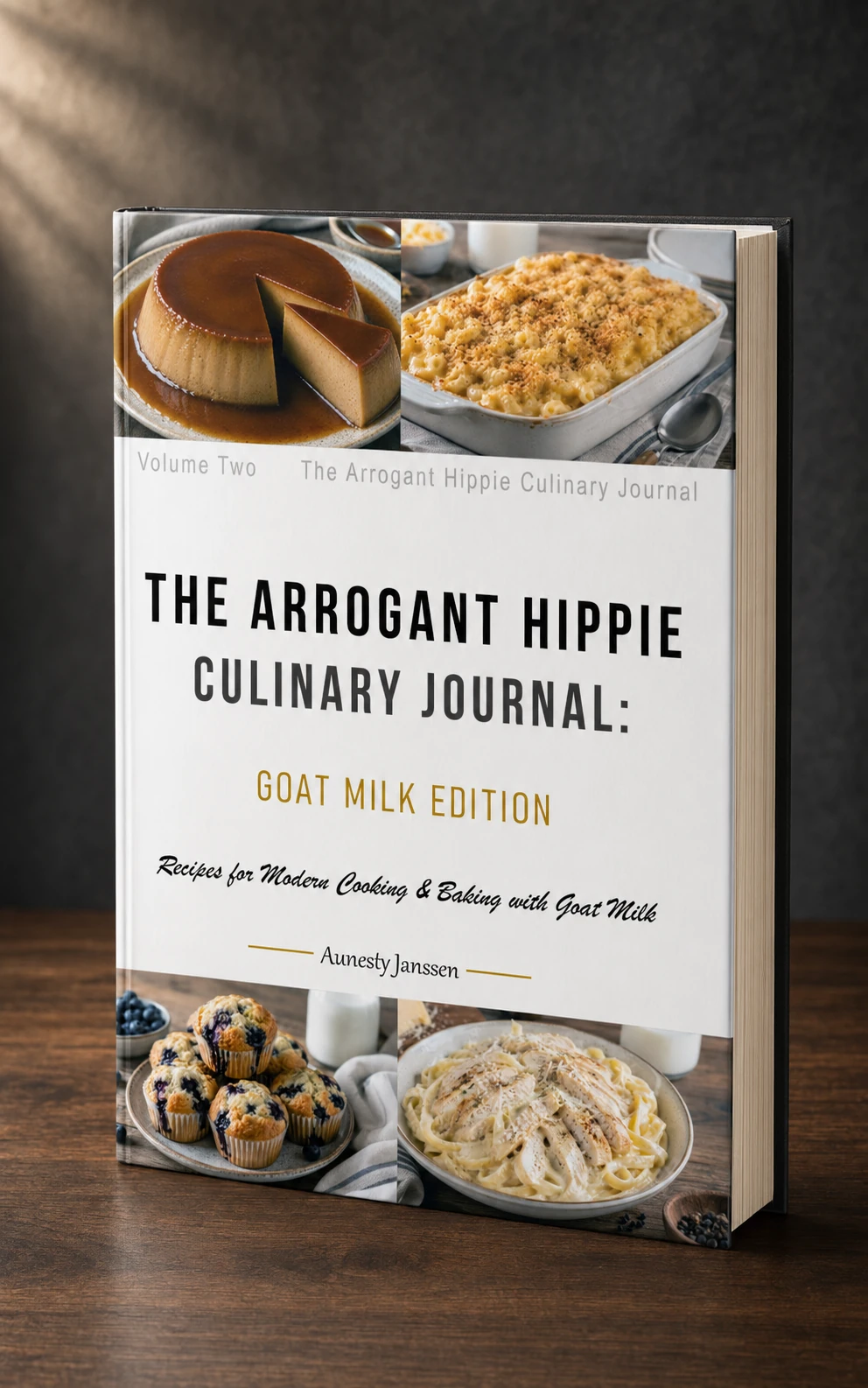 The Arrogant Hippie Culinary Journal Goat's Milk Edition by Aunesty Janssen
