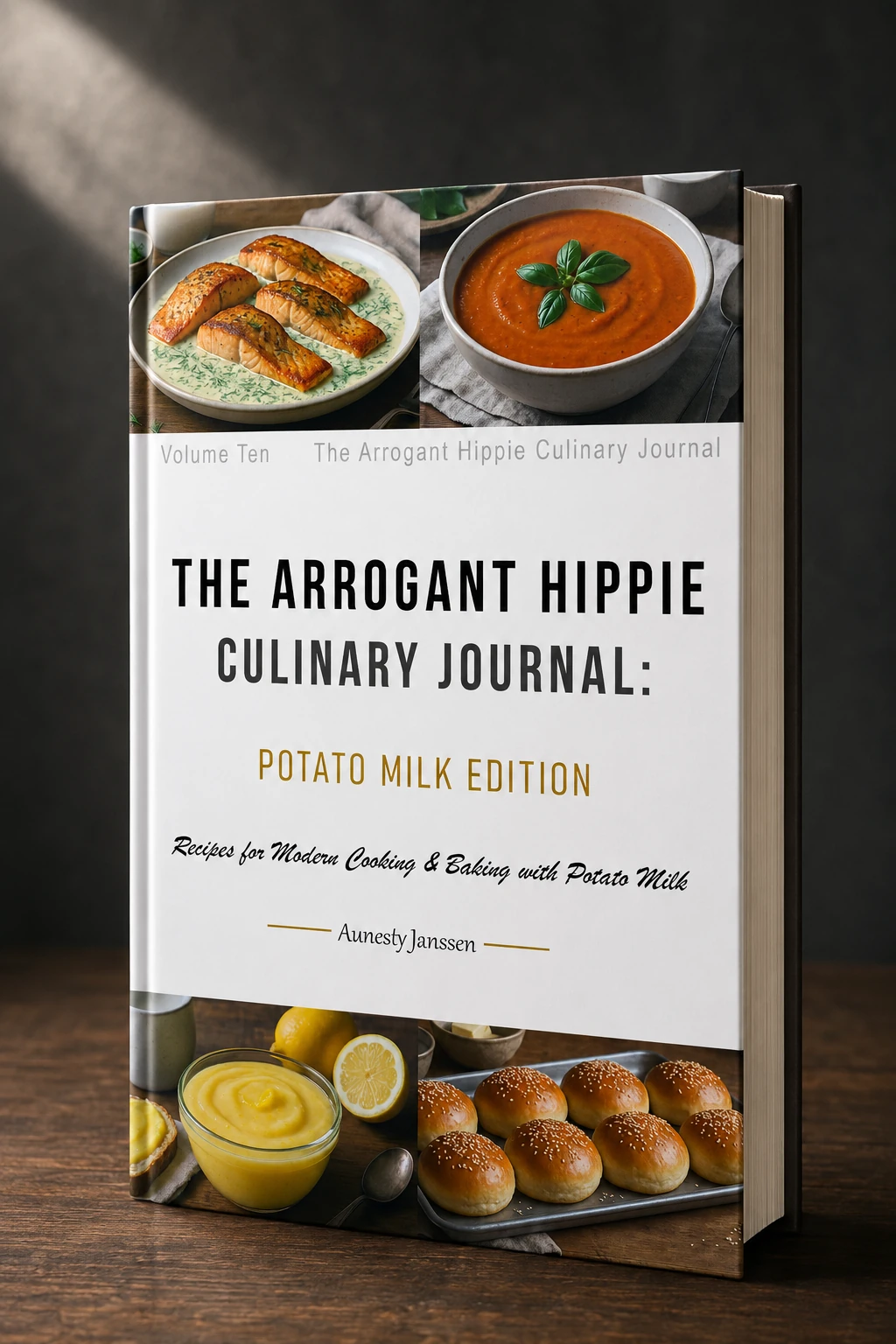 The Arrogant Hippie Culinary Journal Potato Milk Edition by Aunesty Janssen