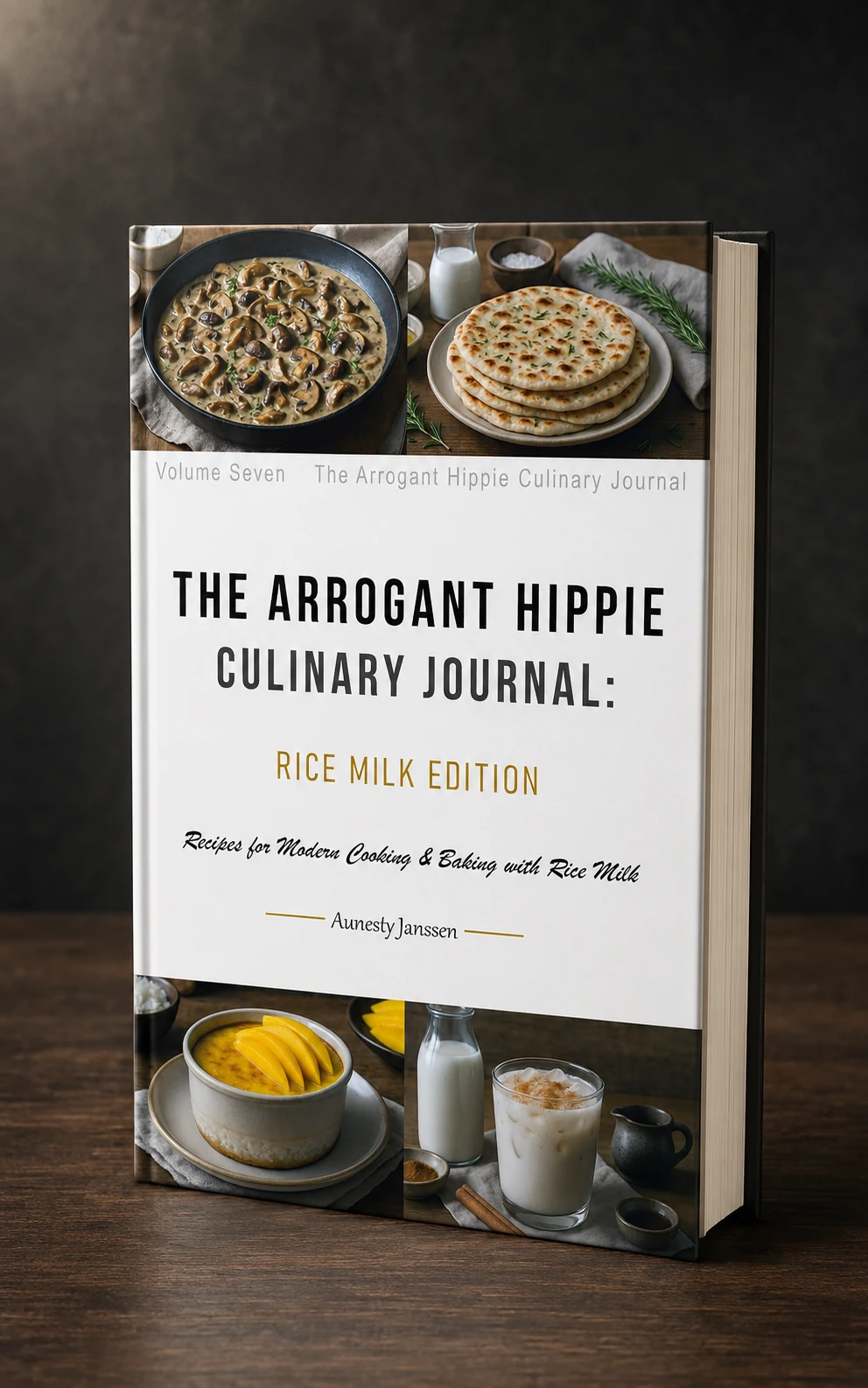 The Arrogant Hippie Culinary Journal Rice Milk Edition by Aunesty Janssen