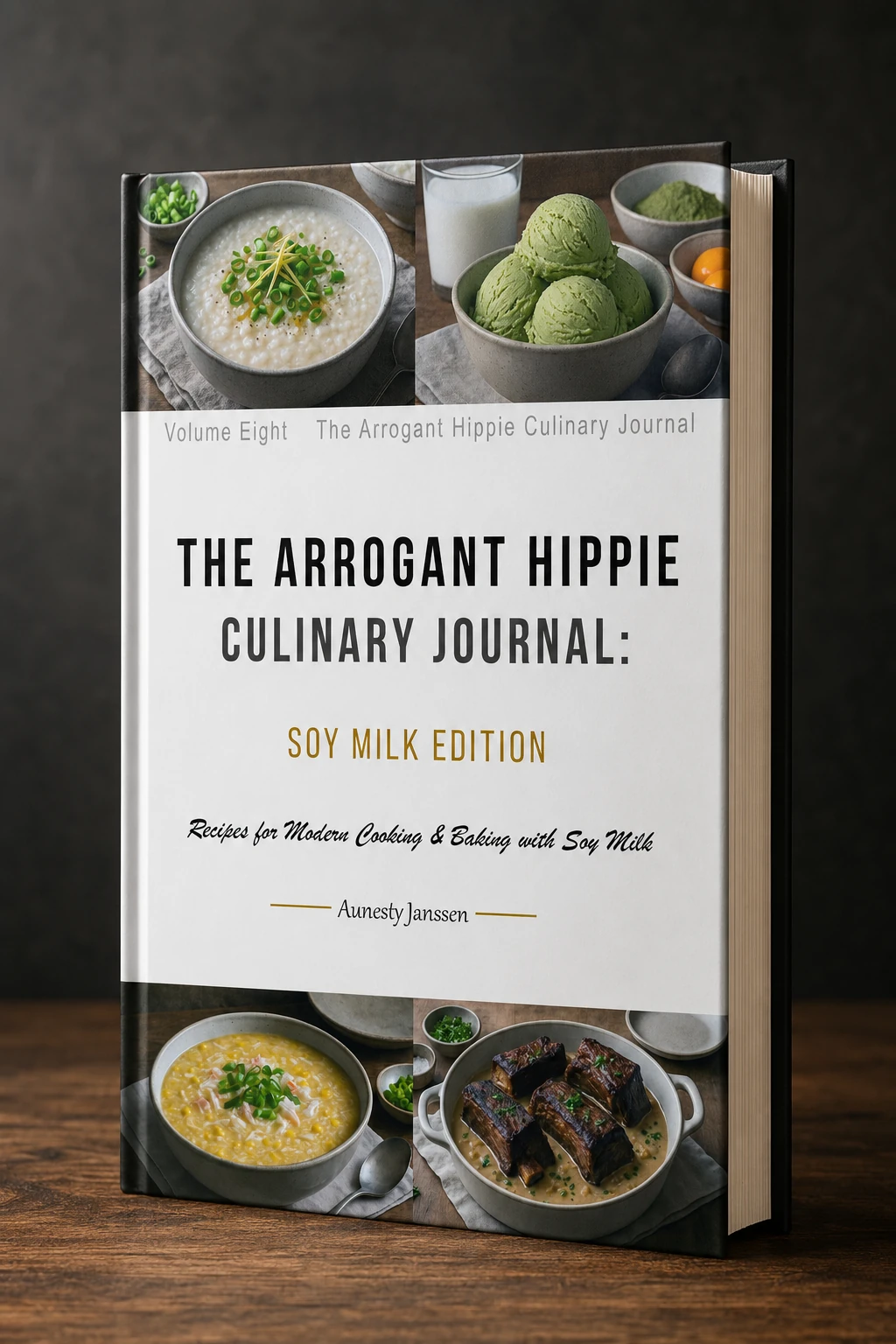 The Arrogant Hippie Culinary Journal Soy Milk Edition by Aunesty Janssen