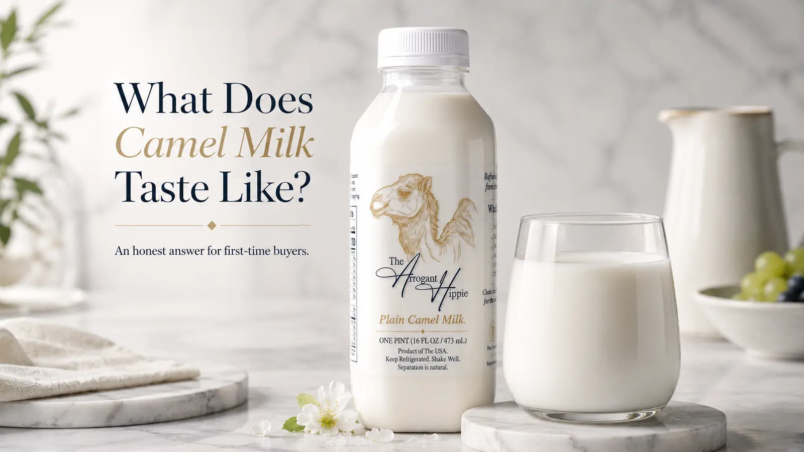 What Does Camel Milk Taste Like? An Honest Answer for First-Time Buyers editorial illustration
