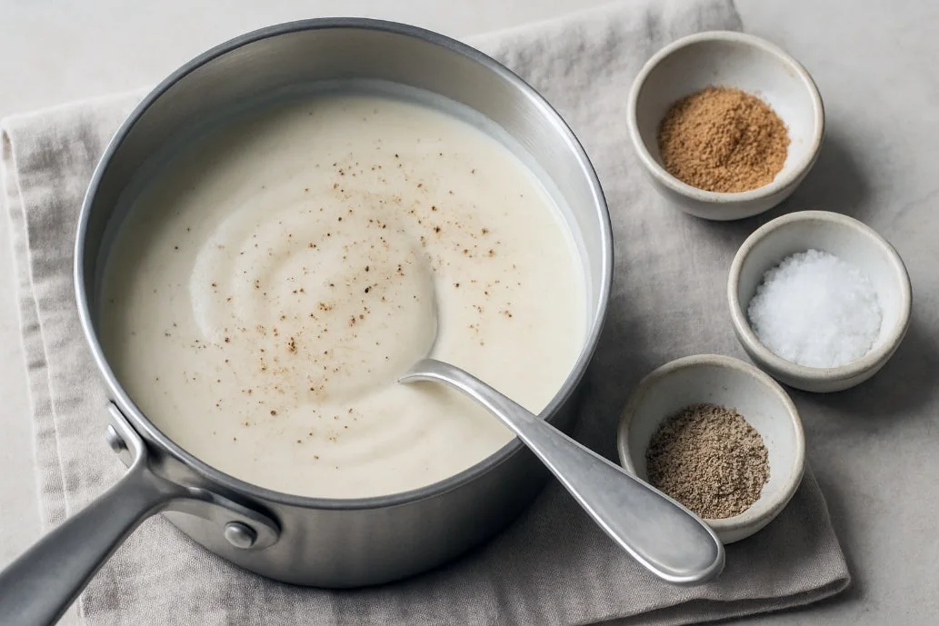 Almond Milk Béchamel almond milk recipe