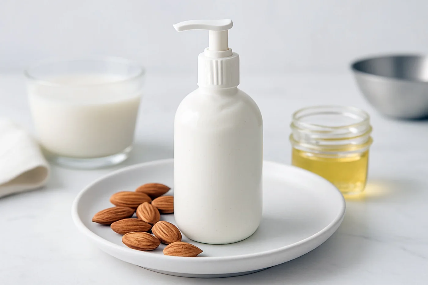 Almond Milk Body Lotion natural beauty formulation
