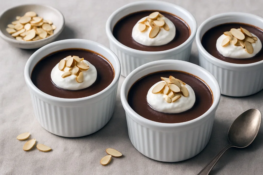 Almond Milk Chocolate Pots de Crème almond milk recipe
