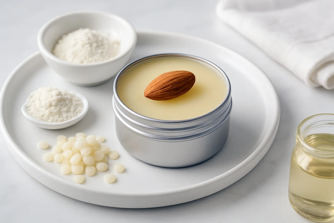 Almond Milk Cuticle Cream natural beauty formulation