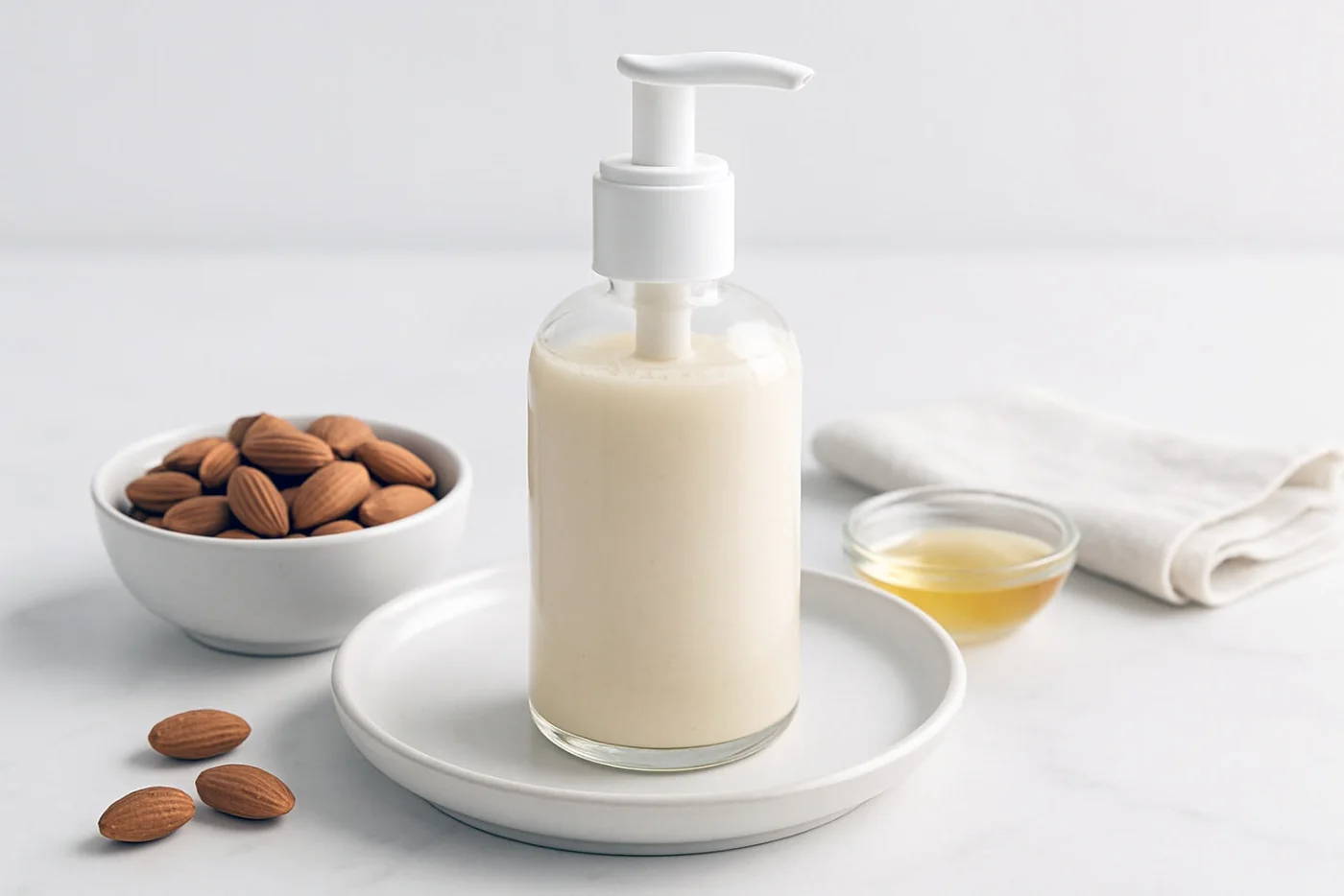 Almond Milk Facial Cleanser natural beauty formulation