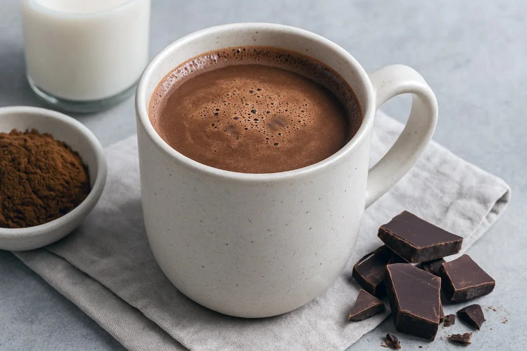 Almond Milk Hot Cocoa almond milk recipe