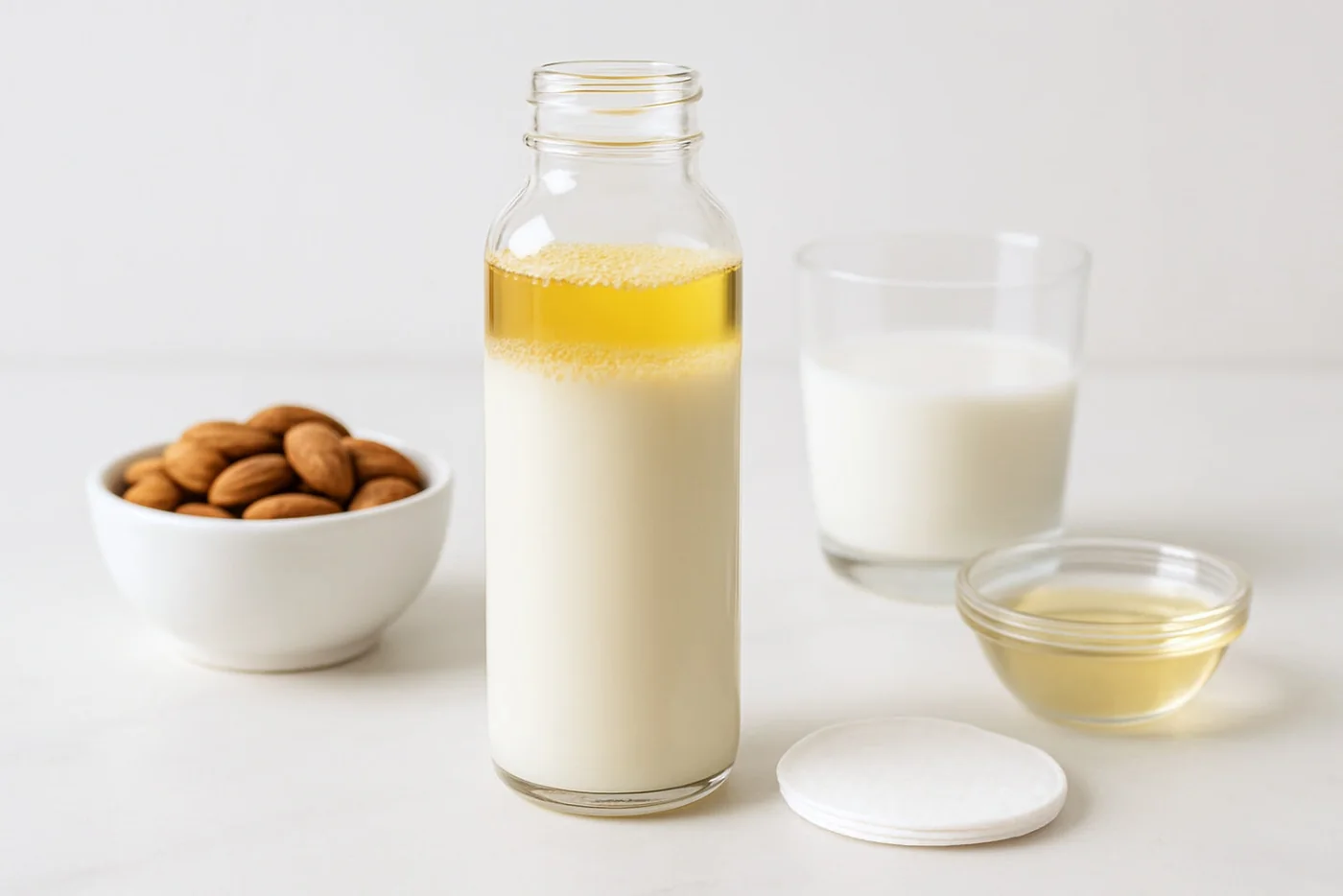 Almond Milk Makeup Remover natural beauty formulation