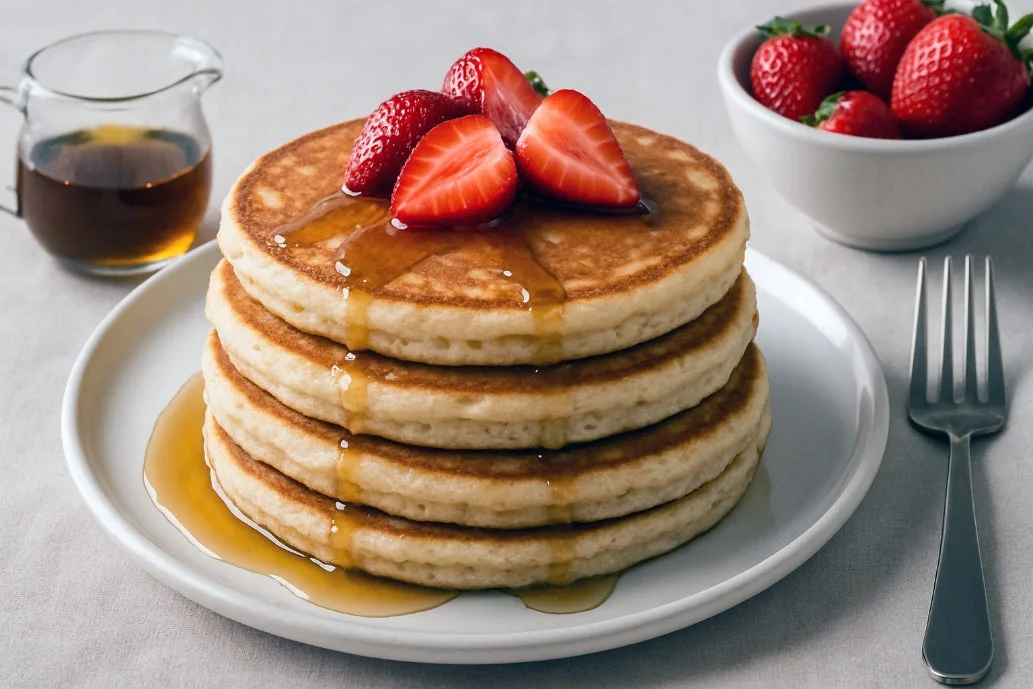Almond Milk Pancakes almond milk recipe