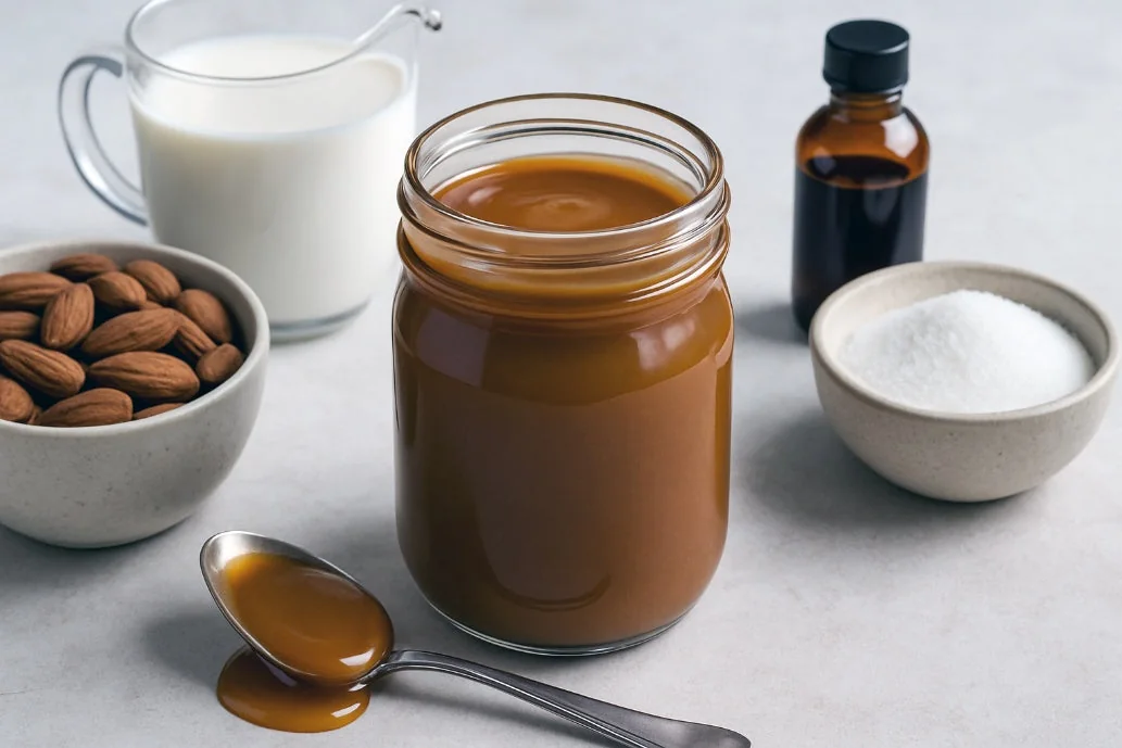 Almond Milk Sweet Condensed Milk almond milk recipe