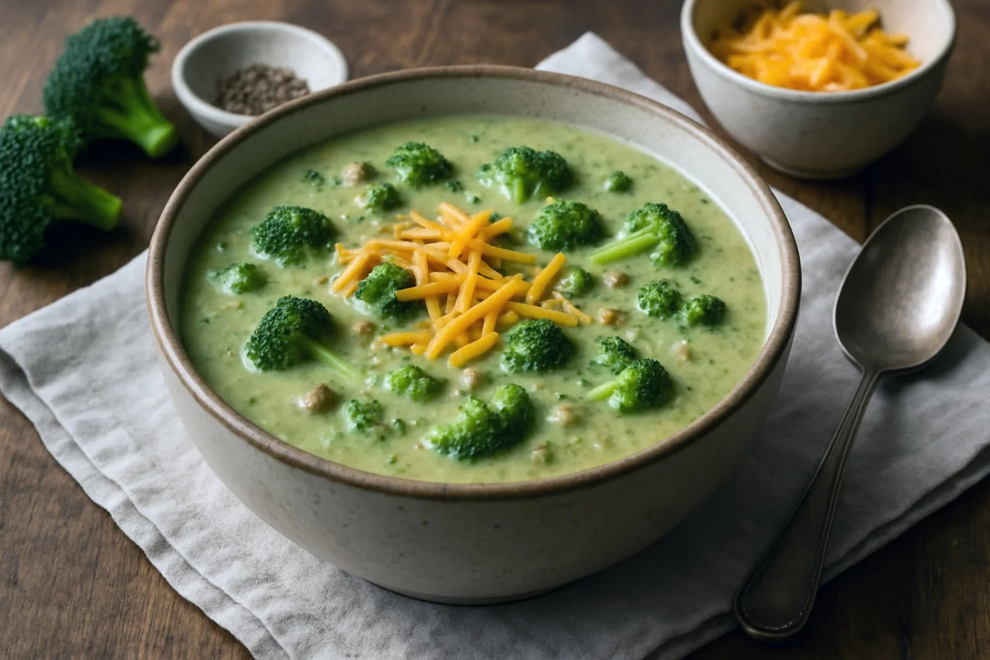 Camel Milk Broccoli Soup