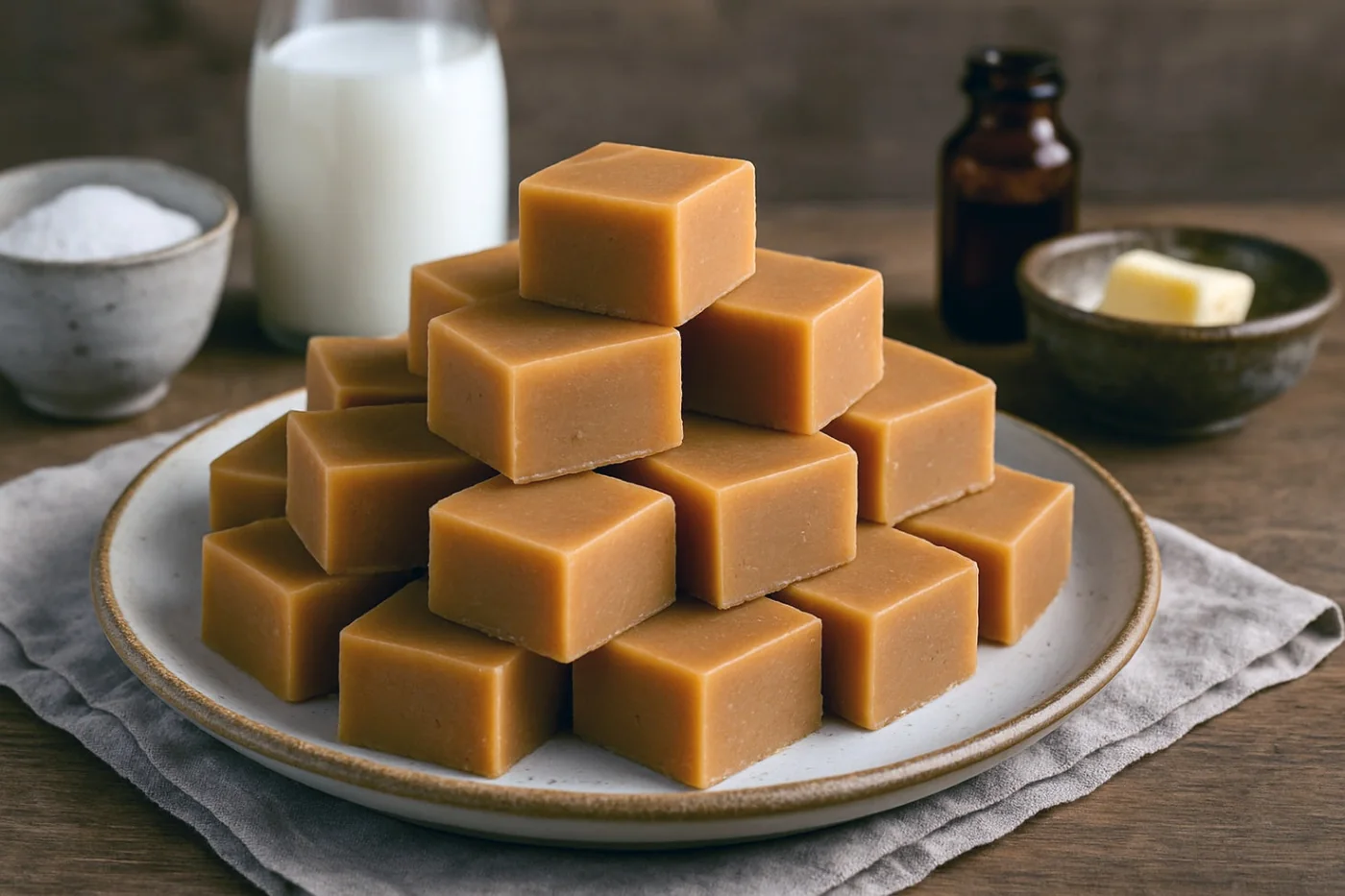 Camel Milk Caramel Fudge