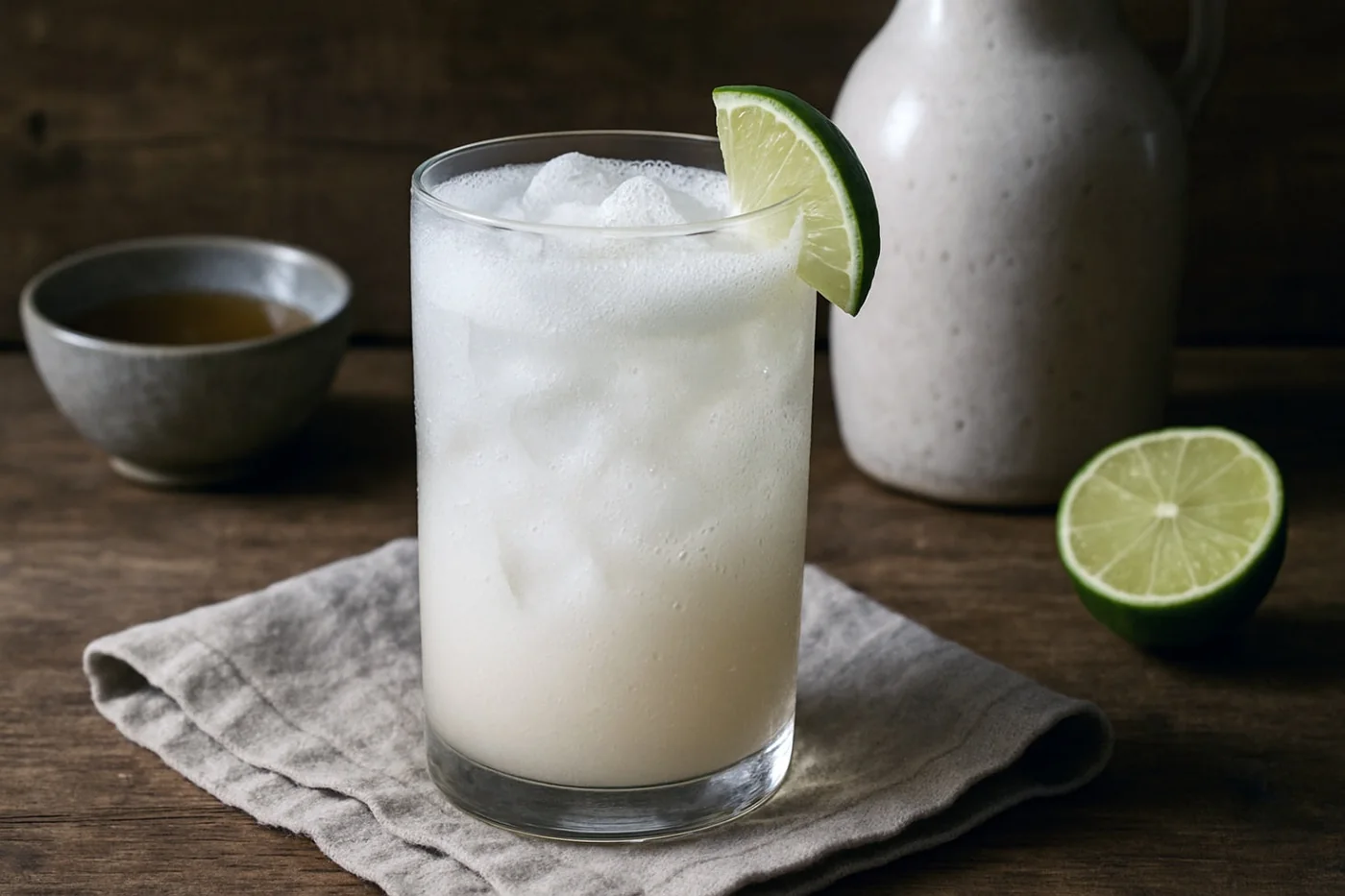 Camel Milk Ginger Fizz