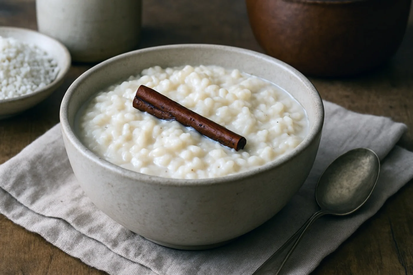 Camel Milk Rice Pudding