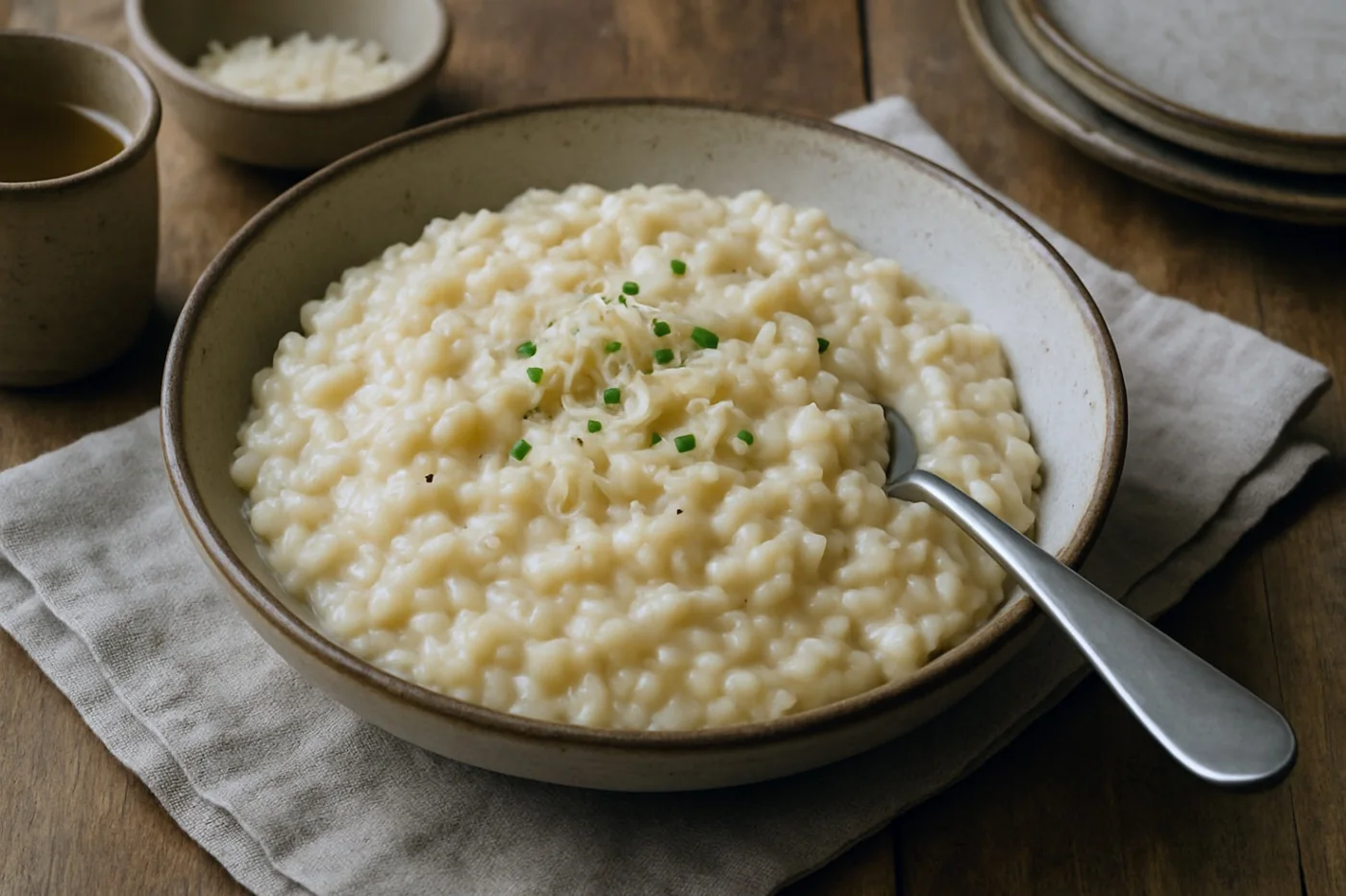 Camel Milk Risotto