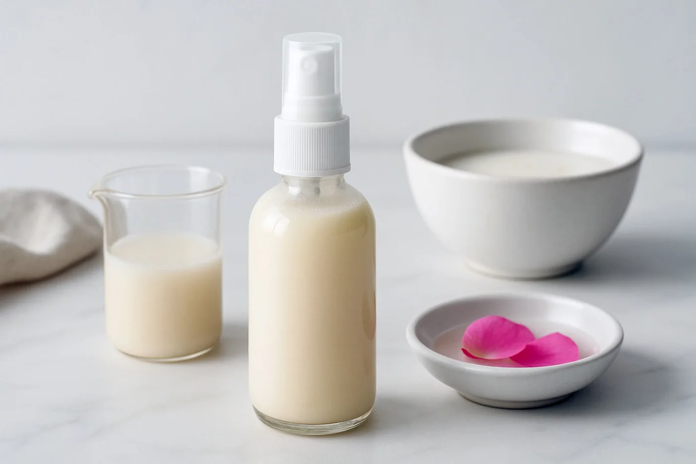 Camel Milk Rosewater Toner natural beauty formulation