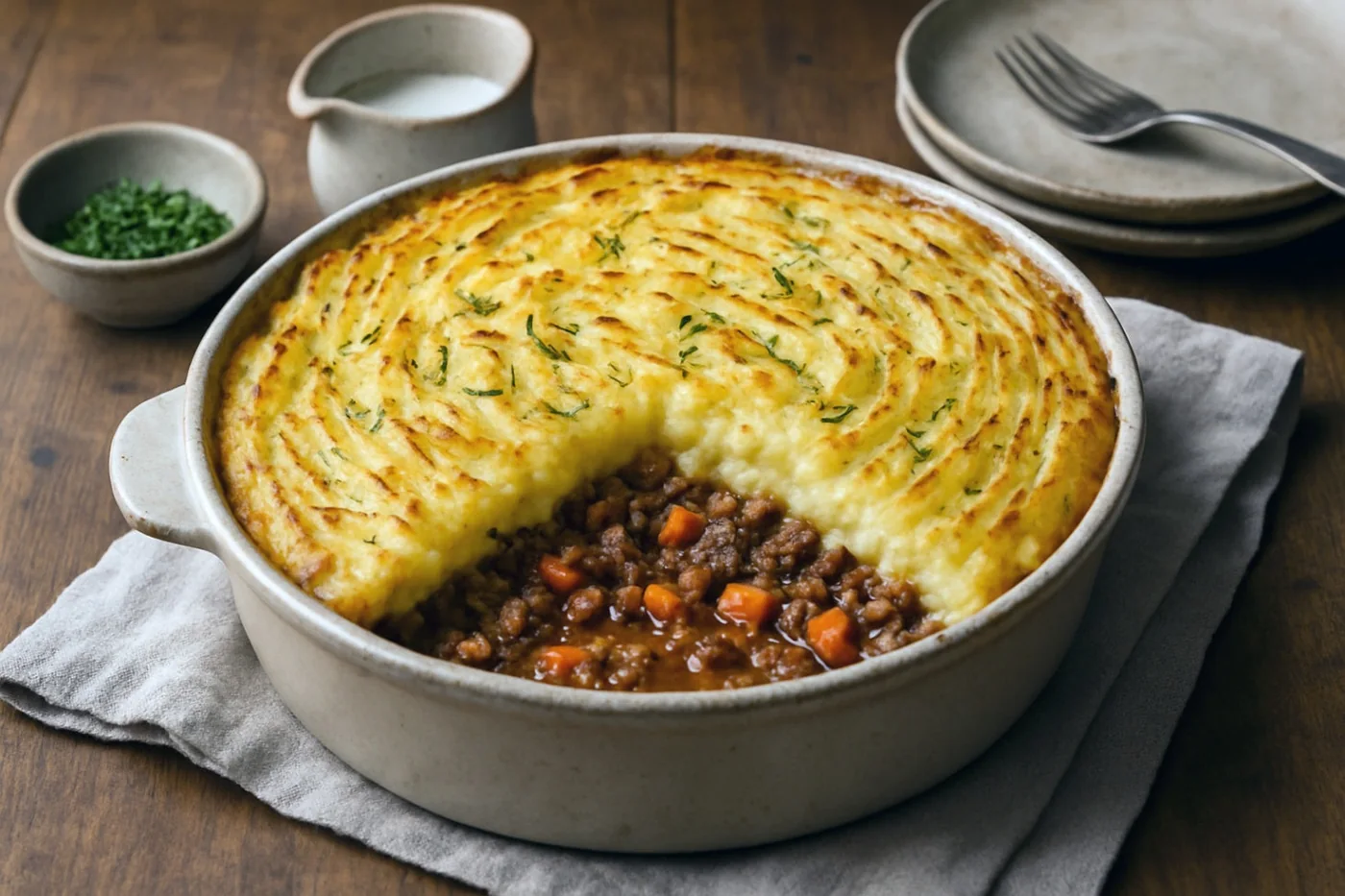 Camel Milk Shepherd's Pie