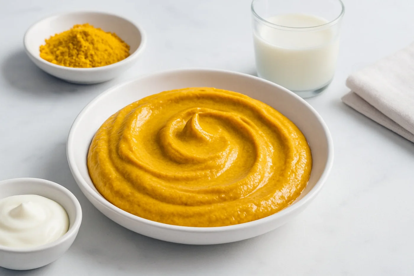 Camel Milk & Turmeric Glow Mask natural beauty formulation