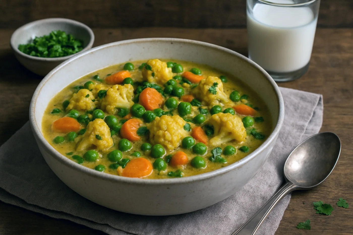 Camel Milk Vegetable Korma