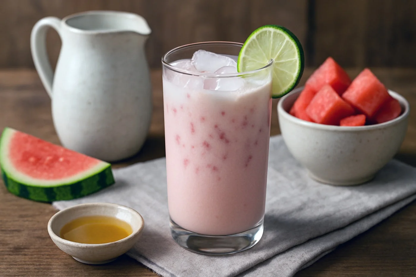 Camel Milk Watermelon Cooler