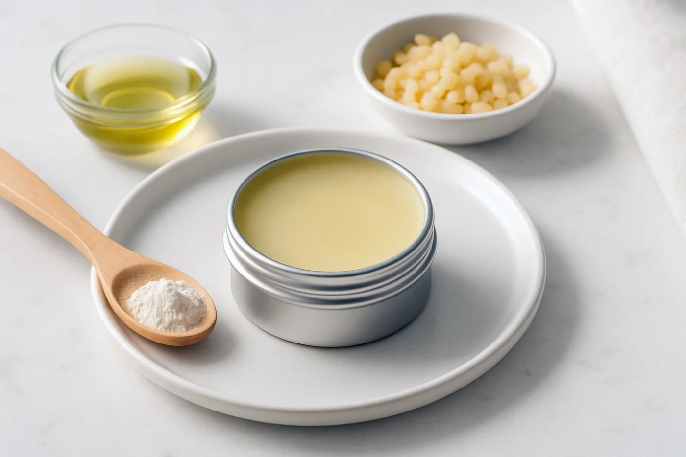 Cashew Milk Lip Balm natural beauty formulation