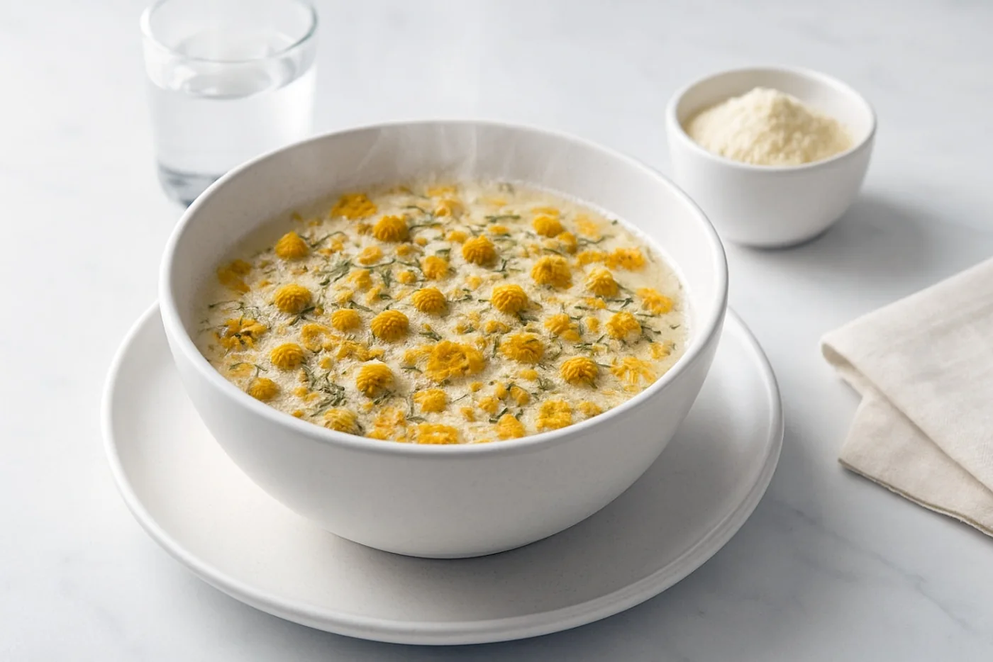 Chamomile & Camel Milk Facial Steam natural beauty formulation