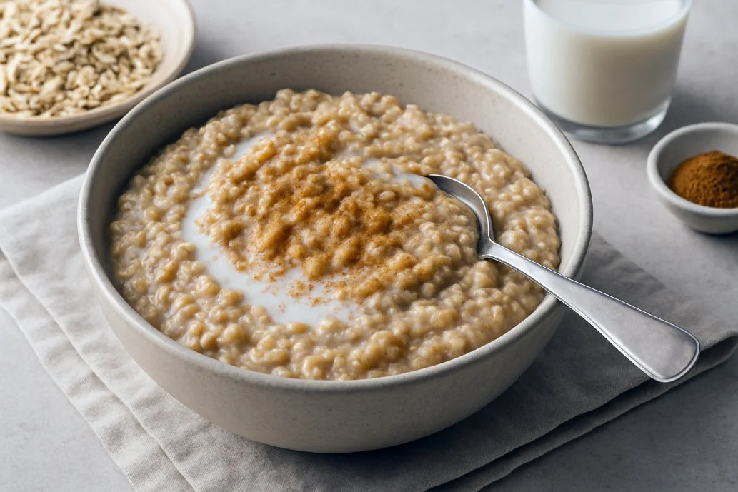 Cinnamon Almond Milk Oatmeal almond milk recipe