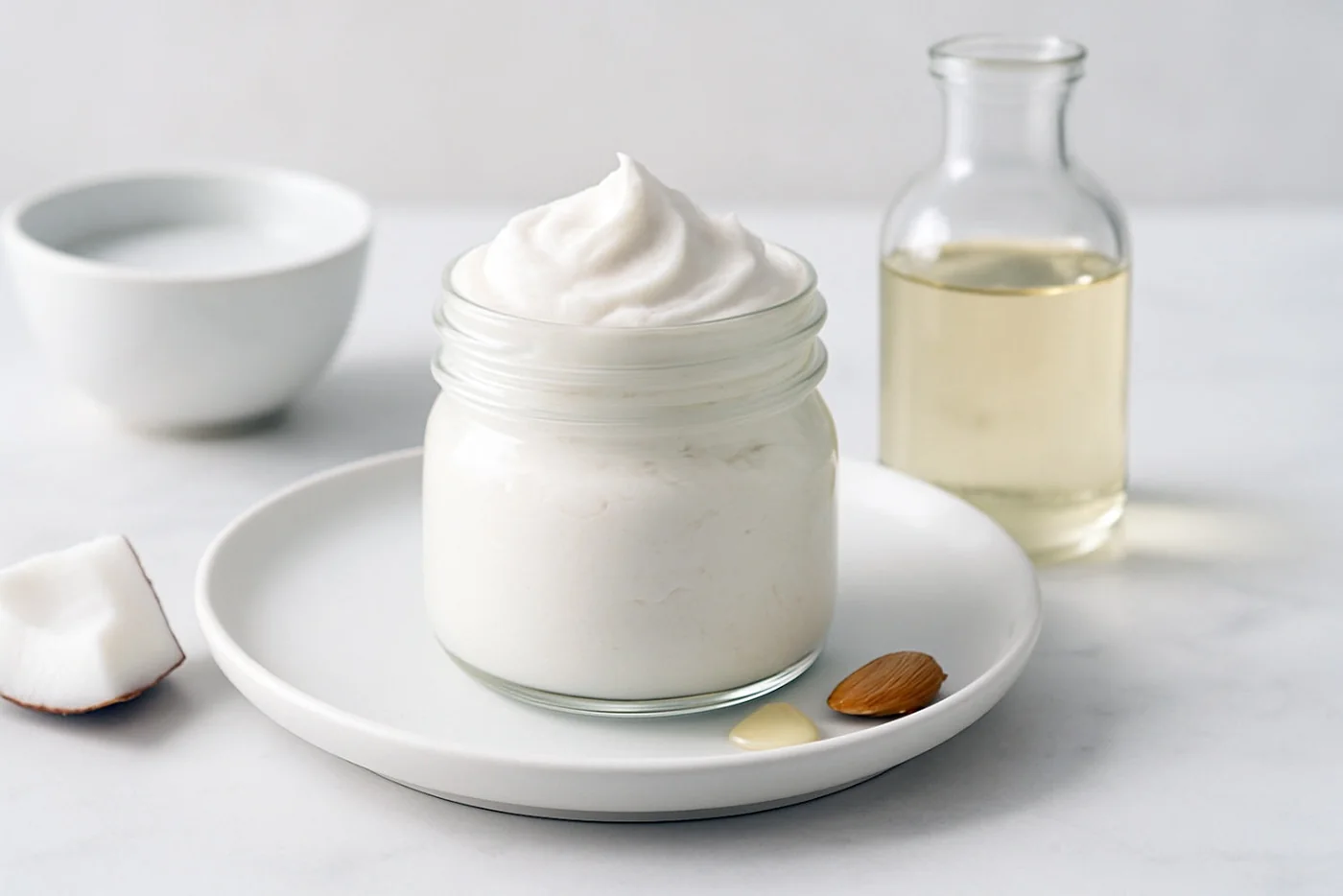 Coconut Milk Whipped Body Cream natural beauty formulation