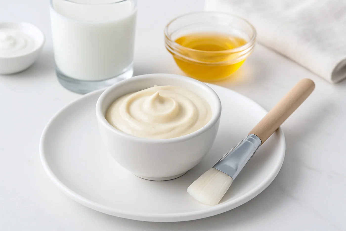 Goat Milk & Honey Face Mask natural beauty formulation