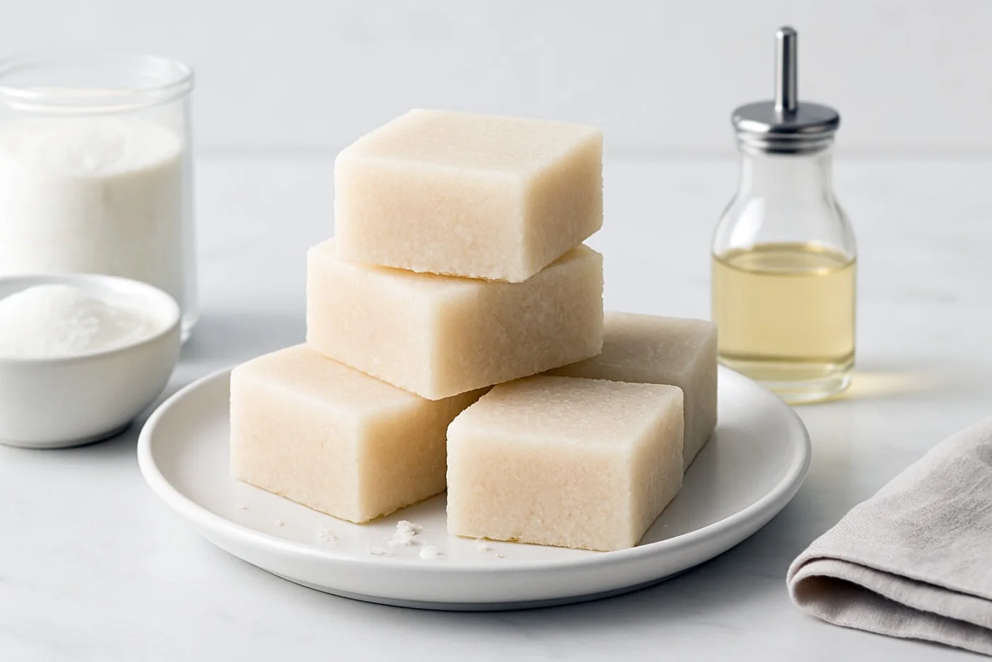 Goat Milk Sugar Scrub Bars natural beauty formulation