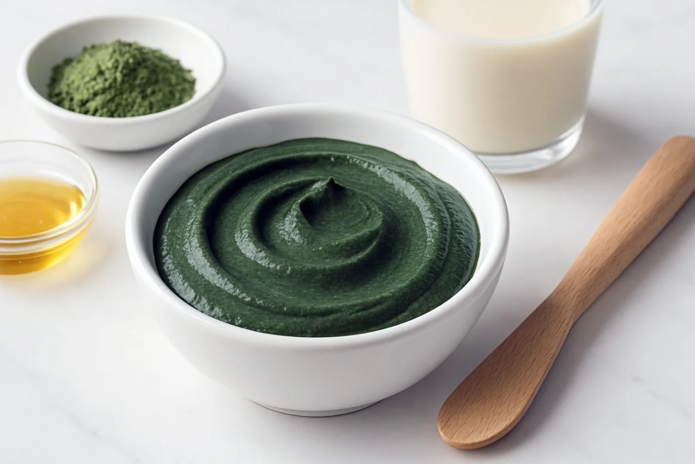 Green Tea & Soy Milk Detox Mask natural beauty formulation