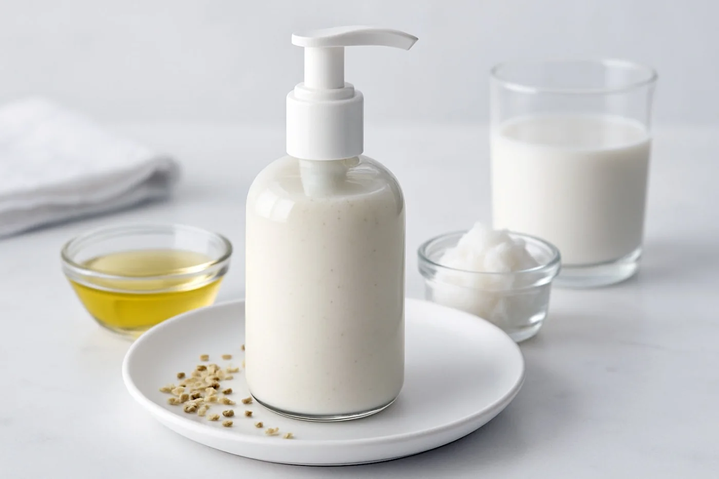 Hemp Milk Body Lotion natural beauty formulation