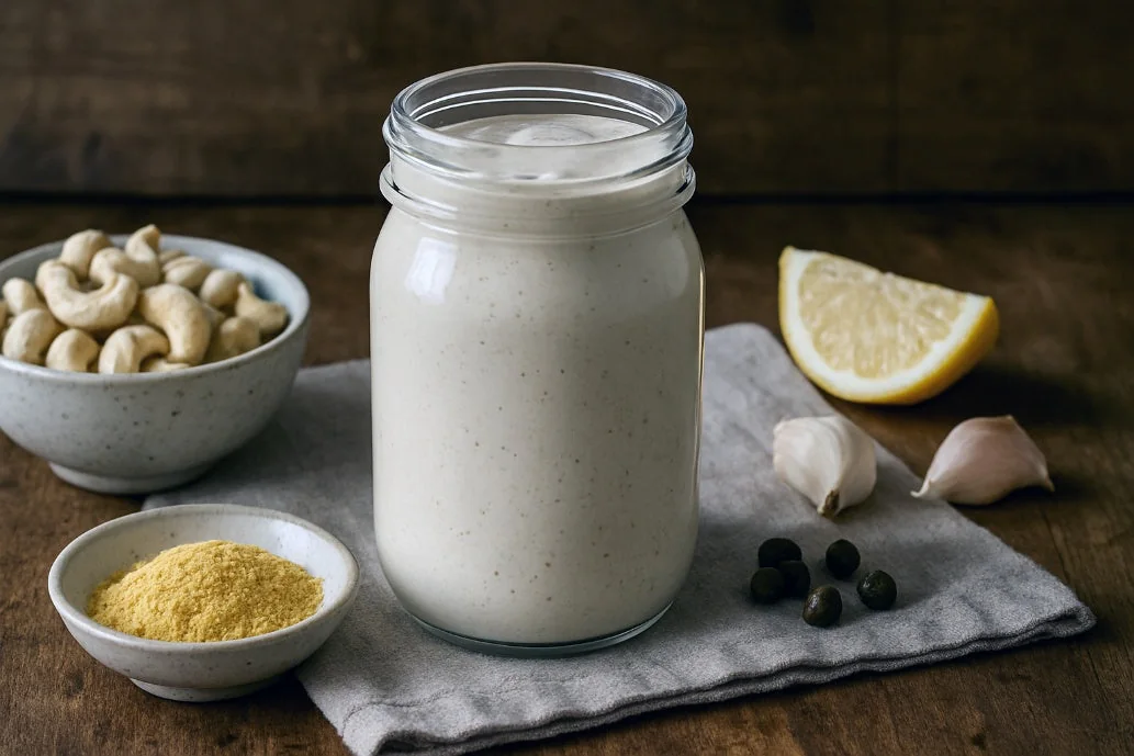Cashew Milk Caesar Dressing
