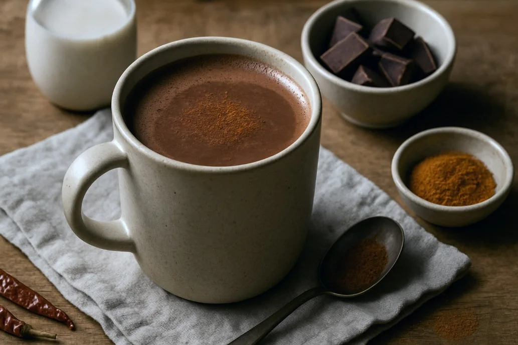 Mexican Spiced Hot Cocoa