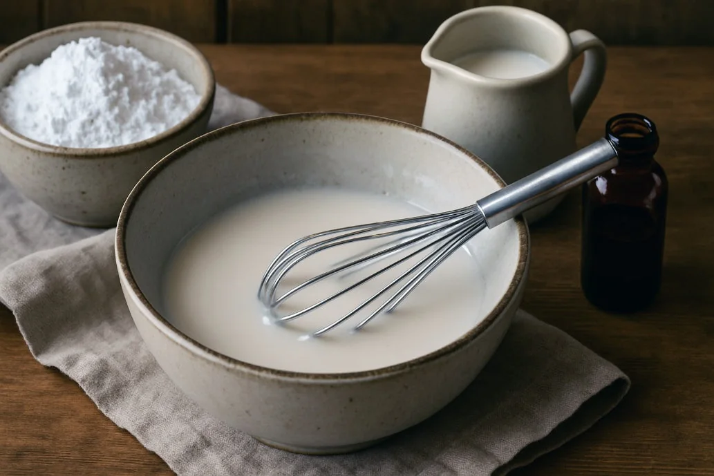Simple Vanilla Donut Glaze
