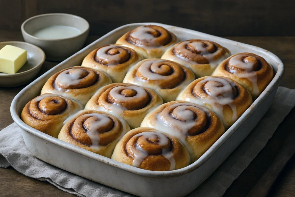 Soy Milk Cinnamon Rolls