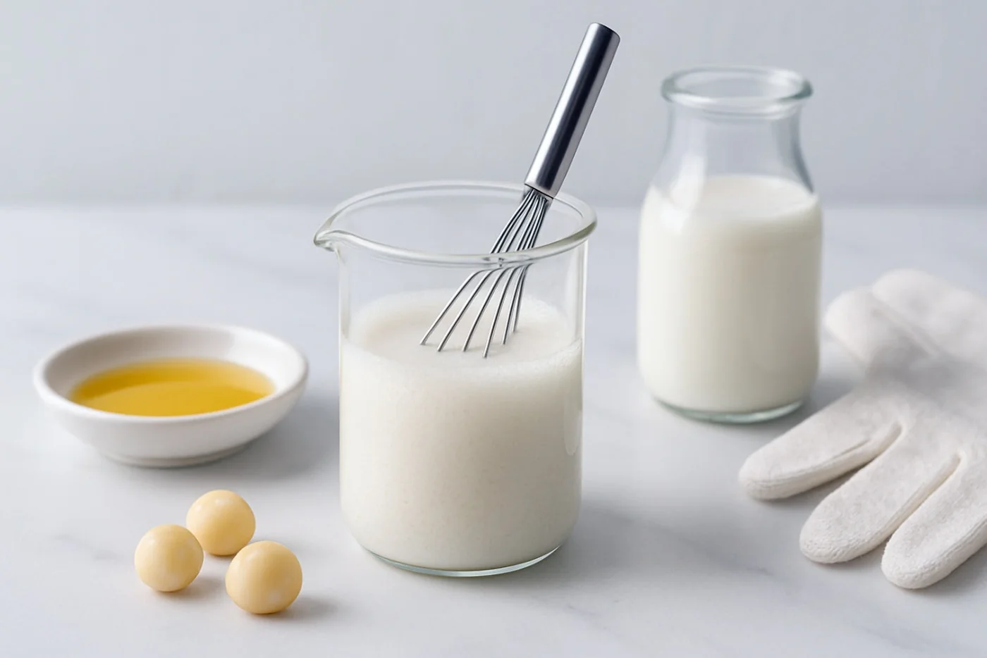 Macadamia & Goat Milk Hand Mask natural beauty formulation