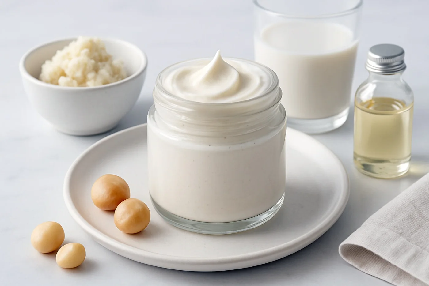 Macadamia Milk Hand & Cuticle Cream natural beauty formulation