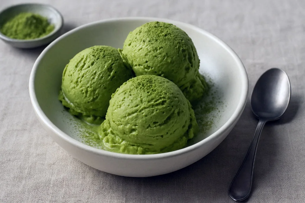 Matcha Green Tea Ice Cream almond milk recipe