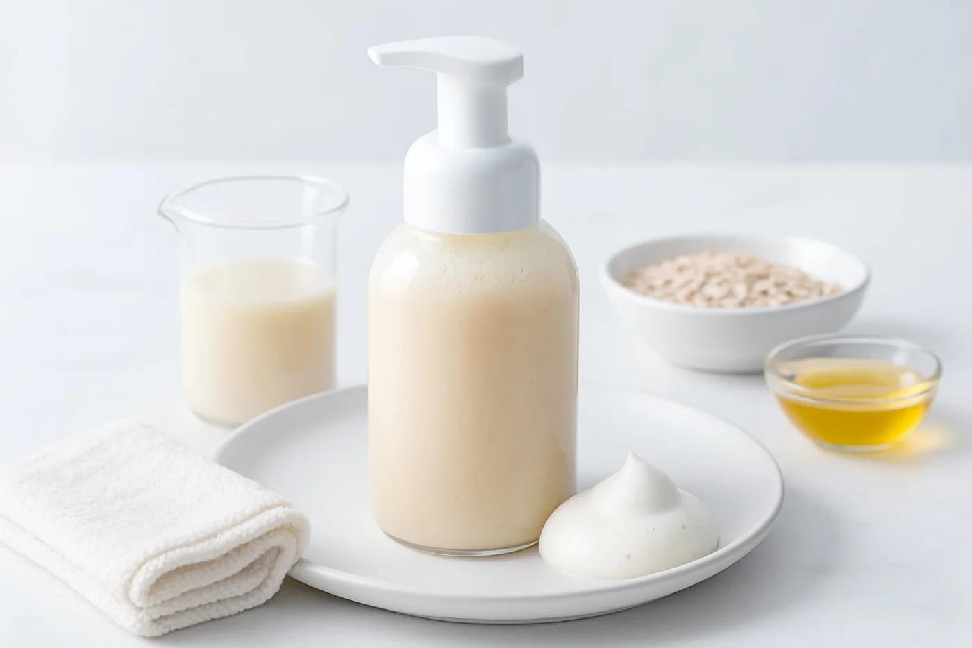 Oat Milk Baby-Gentle Wash natural beauty formulation