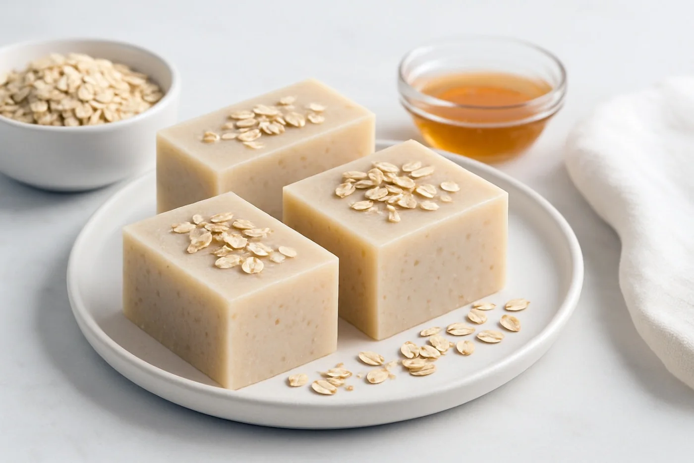 Oat Milk Cleansing Bar natural beauty formulation