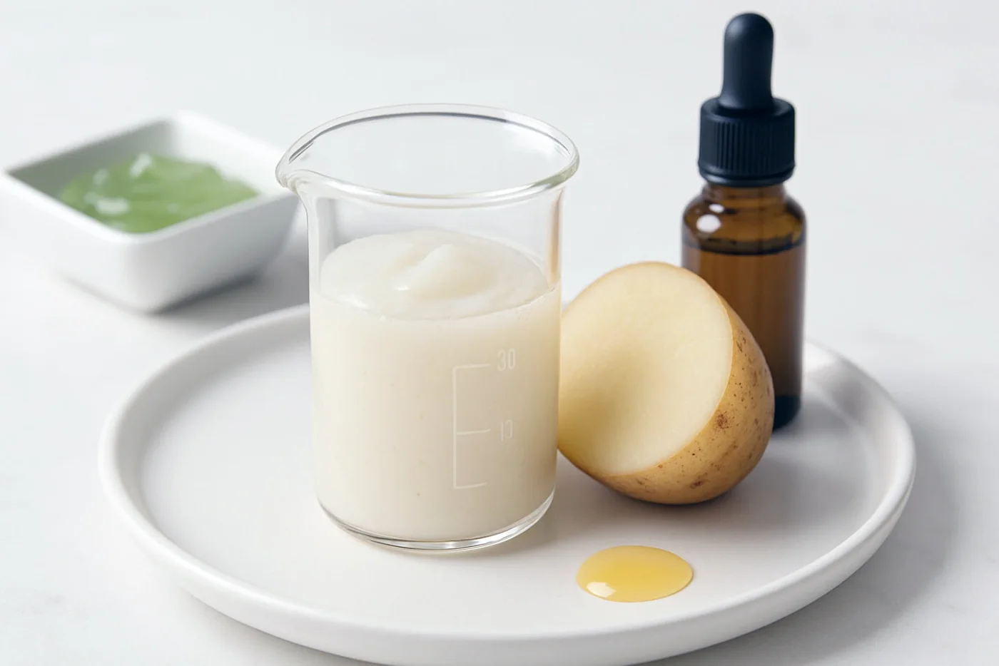 Potato Milk De-Puffing Eye Gel natural beauty formulation