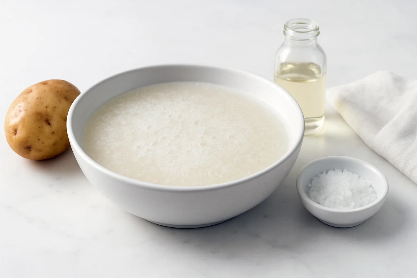 Potato Milk Foot Soak natural beauty formulation