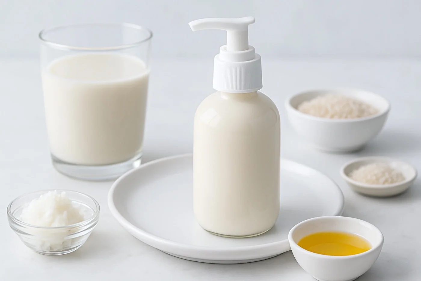 Rice Milk Body Lotion natural beauty formulation