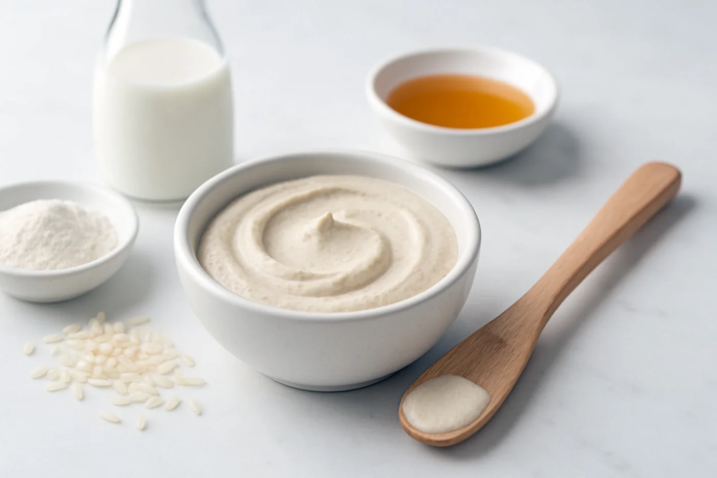 Rice Milk Brightening Face Mask natural beauty formulation