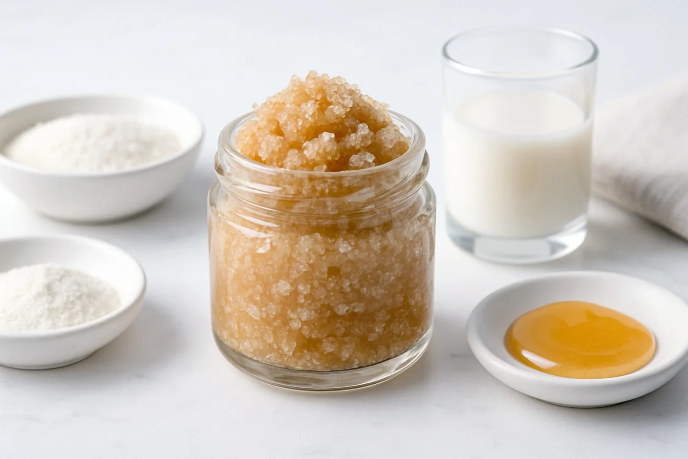 Rice Milk & Honey Lip Scrub natural beauty formulation