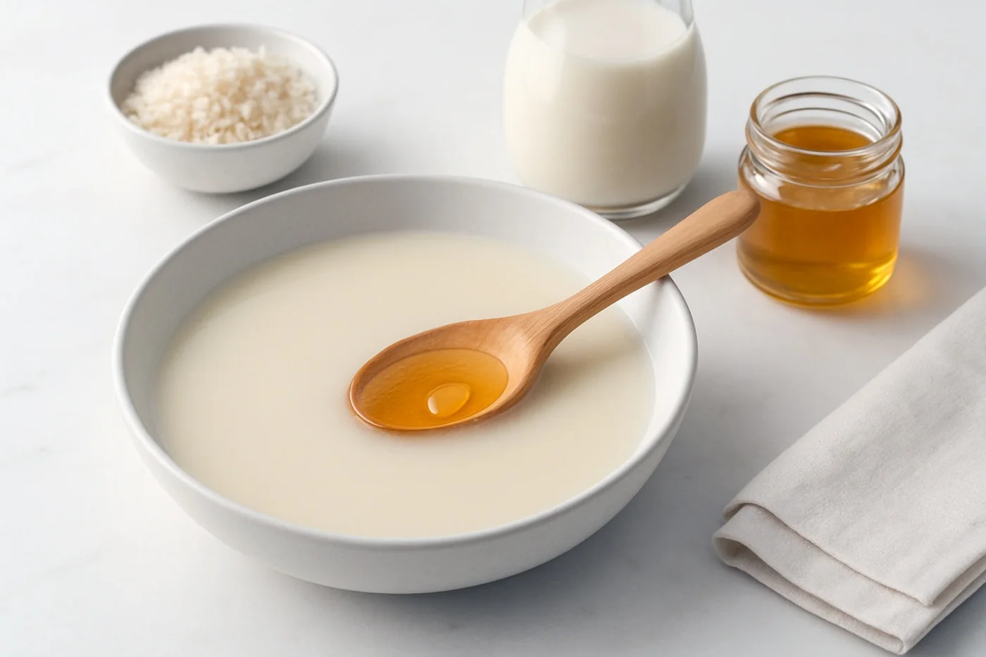 Rice Milk Softening Hand Soak natural beauty formulation