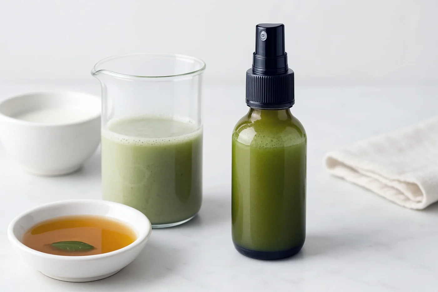 Soy Milk & Green Tea Facial Toner natural beauty formulation