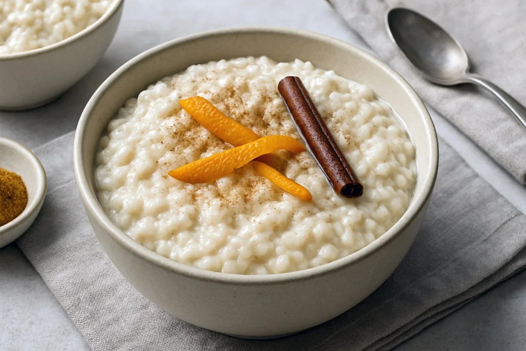 Vegan Rice Pudding almond milk recipe